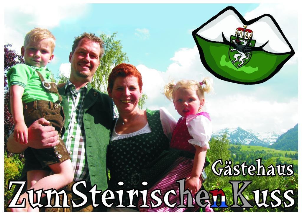 Gaestehaus Zum Steirischen Kuss Aich  Εξωτερικό φωτογραφία